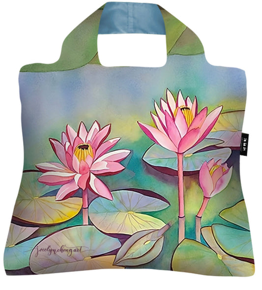 Reusable Tote Bag - Peaceful Pond