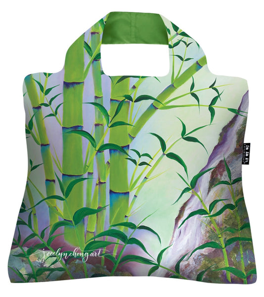 Reusable Tote Bag - Flowing in Harmony (Koi) Design – Jocelyn Cheng Art